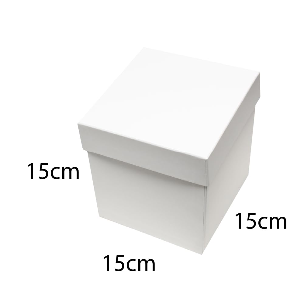 Caja Cubo 15X15Cm Blanca